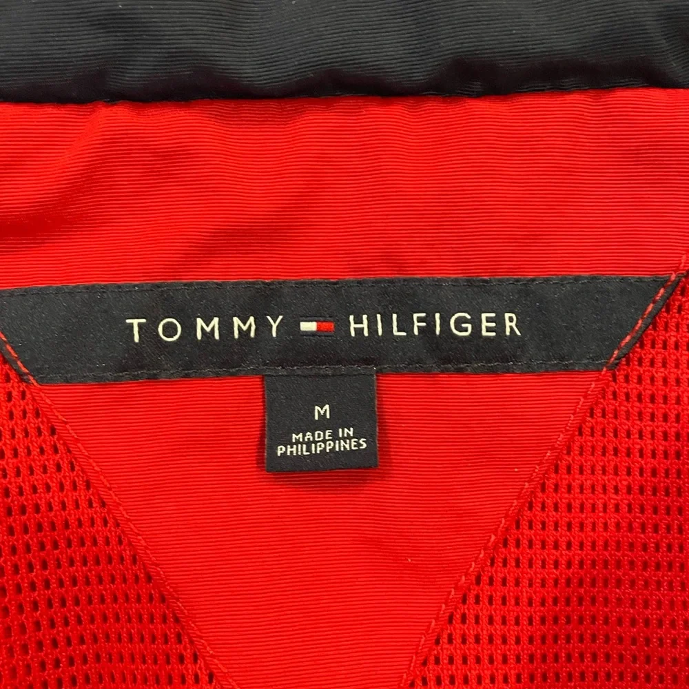 Tommy Hilfiger light winter jacket red in color - Picture 7 of 7